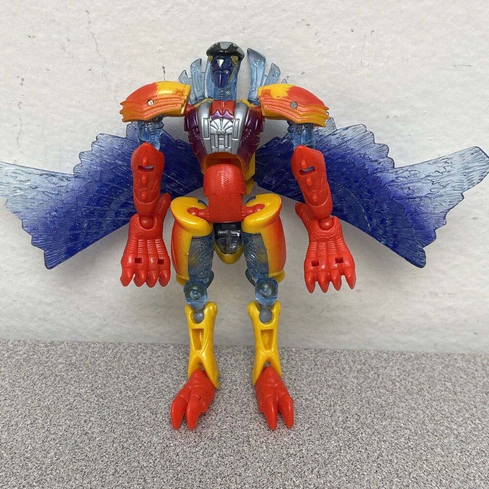 Transformers 2000 Beast Machines Silverbolt Basic Class Figure - Complete